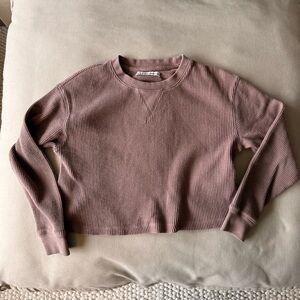 Abercrombie & Fitch Waffle Knit